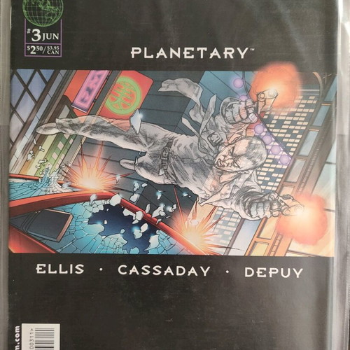 Planetary #1-3 comic series mint condition, 1999 Wildstorm edition