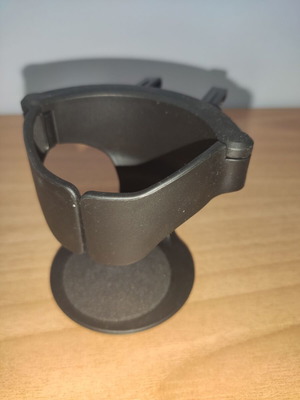 Car cup holder black for air vent
