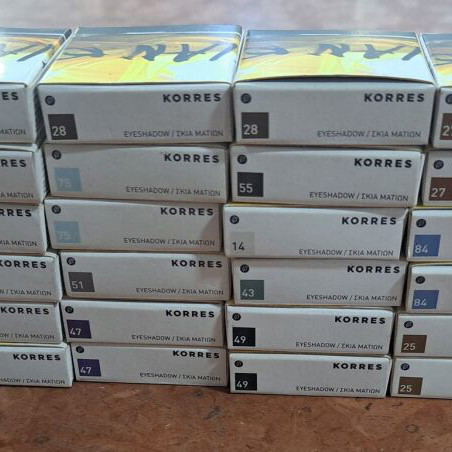 Korres Sunflower & Evening Primrose Eyeshadow new, various shades