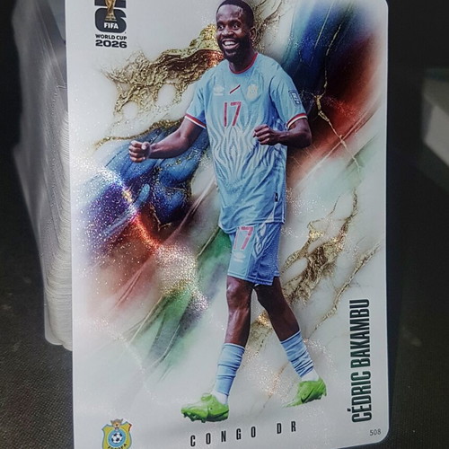 Cedric Bakambu Panini World Cup 2026 premium card like new