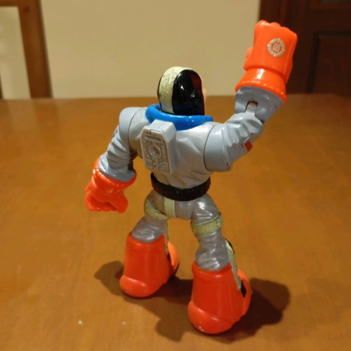 Buzz Light-year figure used, glows in the dark