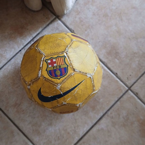 Barcelona authentic soccer ball 2009-2010 season used