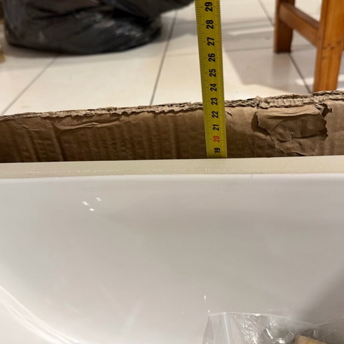 Marion undercounter basin new 47x34.5x17cm, set of 2 pieces