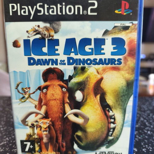 PlayStation 2 Ice Age 3 Dawn of the Dinosaurs game used with manual