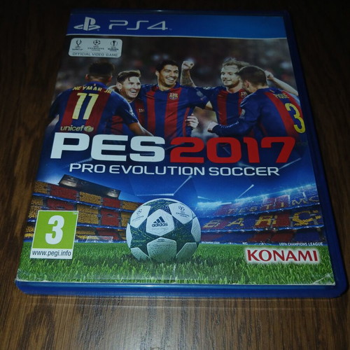 PES 2017 PS4 game like new
