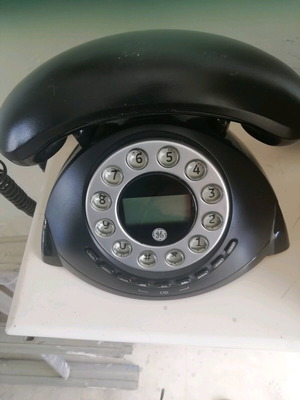 Thompson home landline phone like new, black, wired