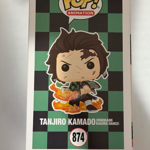 Funko Pop! Tanjiro Kamado Glow Chase #874 new