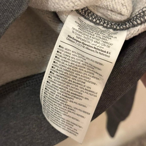 Nike hoodie gray size S like new