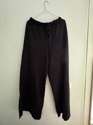 Wide leg pants, black, XXL-XXXL