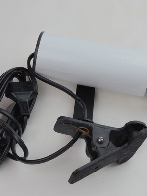 Φωτιστικό γραφείου με μανταλάκι λευκό καινούργιο