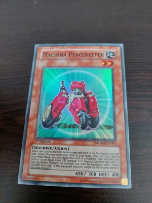Yu-Gi-Oh Machina Peacekeeper card