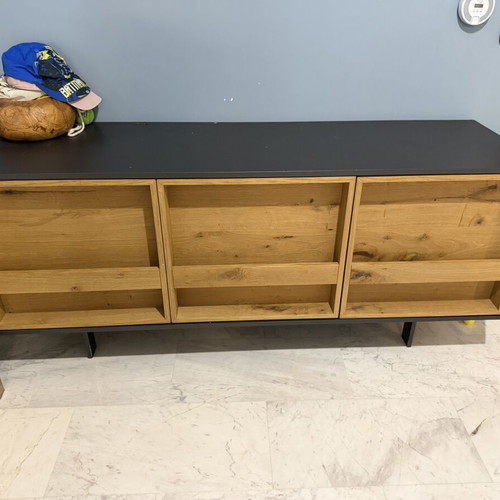 Wooden entry buffet used