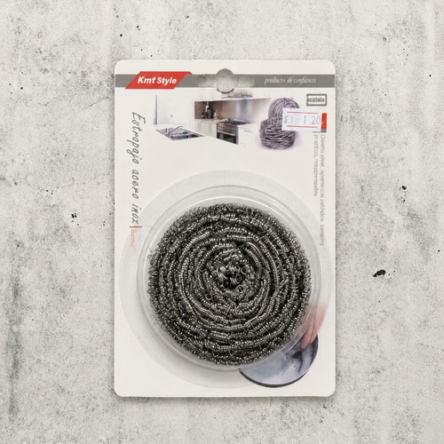 Kmt Style stainless steel wire kitchen scrubber