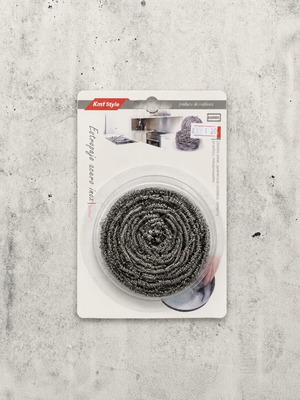 Kmt Style stainless steel wire kitchen scrubber