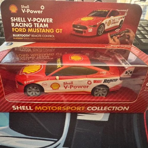 Shell remote control car collection new with 2 batteries