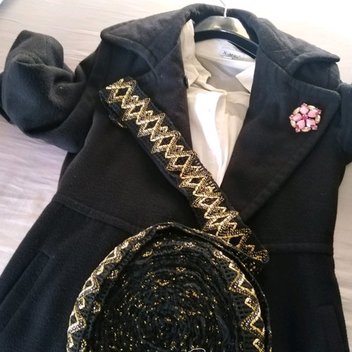Trim for coat and dress with unique style