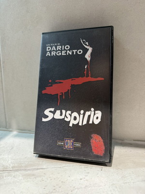 Suspiria VHS Italian edition, like new