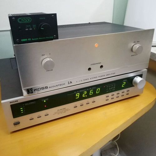 KOSS Acoustech 1A power amplifier like new, American, 2x40 watts