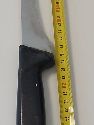 Professional cutting knife used
