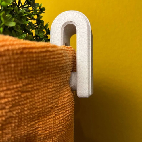 Towel Hook with Ball Holder Wall-Mounted New