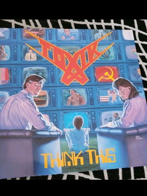 Toxik Think This vinyl LP album used, metal