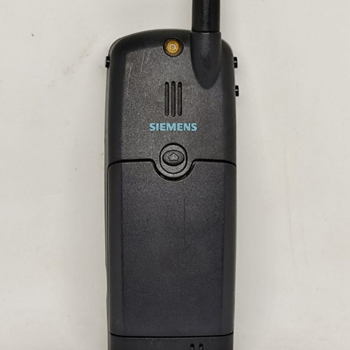Siemens C25 vintage mobile phone used, with original charger, non-functional