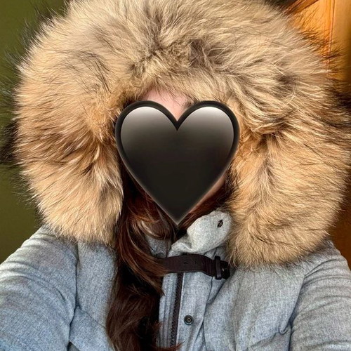 Designer Italian Mabrun Down Winter Jacket like new, with fur and hood