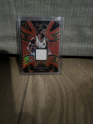 Dwayne Bacon Euroleague Panini Select Patch /75 κάρτα μπάσκετ
