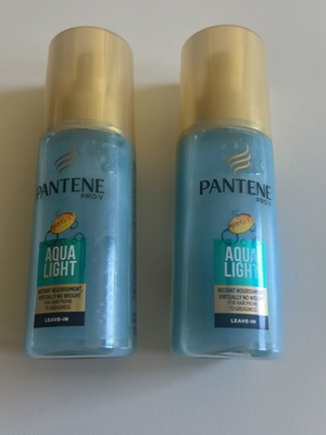 Pantene Aqua Light leave-in conditioner set of 2 new, 150ml each
