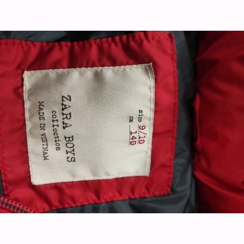 Zara sleeveless vest like new, red, size S