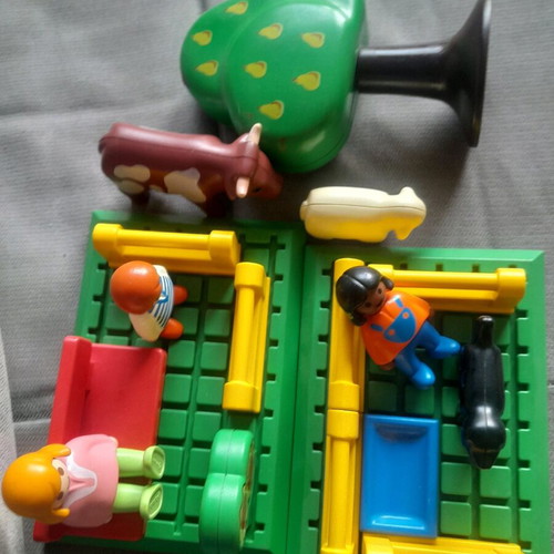 Playmobil set used for preschool age