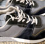  Ανδρικά sneakers Zara Σαν καινούργια 42 νούμερο μπλε γκρι χρώμα
