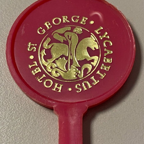 Collectible Hotel St George Lucabettus Stirrer 1990 like new