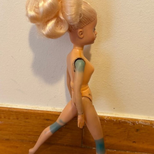 Bibi Bo first period used doll with original second period dress