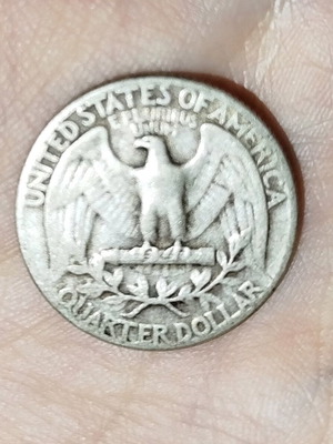 Quarter dollar 1941 used