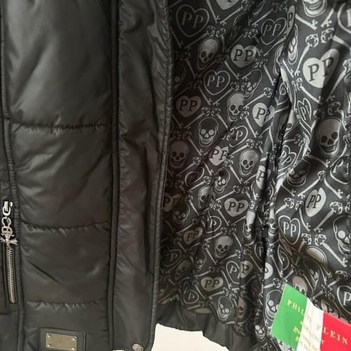 Philipp Plein Couture women's black jacket with fur like new, size large