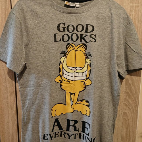 Garfield short-sleeve t-shirt medium used, grey