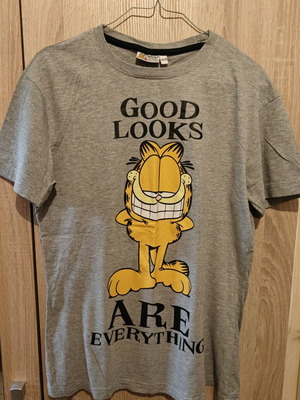 Garfield short-sleeve t-shirt medium used, grey