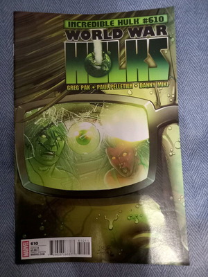 The Incredible Hulk #610 collectible, like new