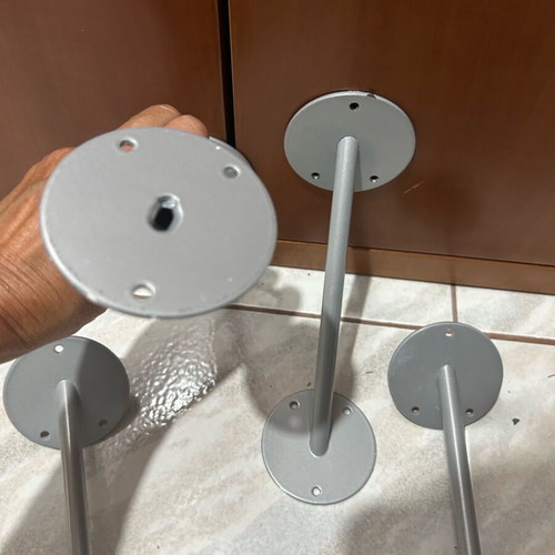 Steel Shelf Support Brackets new, set of 4 pieces