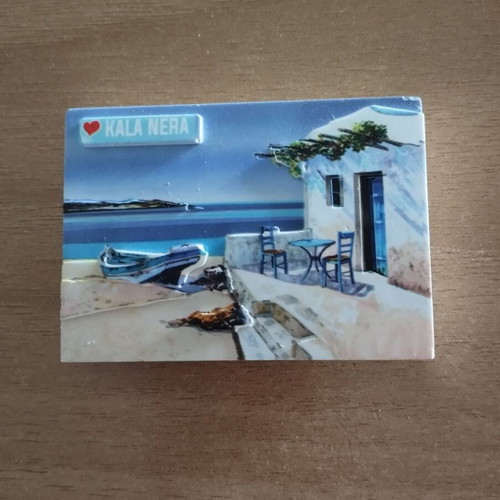 Magnet from Kala Nera Pelion, 5x7 cm