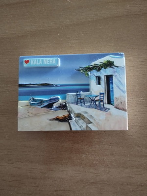 Magnet from Kala Nera Pelion, 5x7 cm