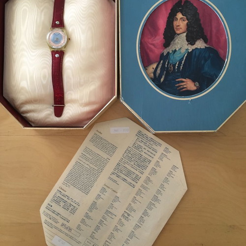 Swatch GZ127 Louis XIV Sun King Versailles women's watch used, collectible