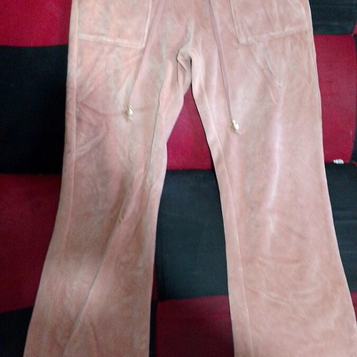 Girls' sportswear pants SugarFree like new, light apple color, size 164 cm