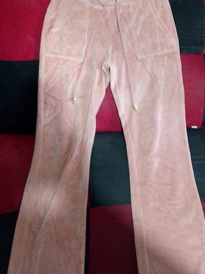 Girls' sportswear pants SugarFree like new, light apple color, size 164 cm