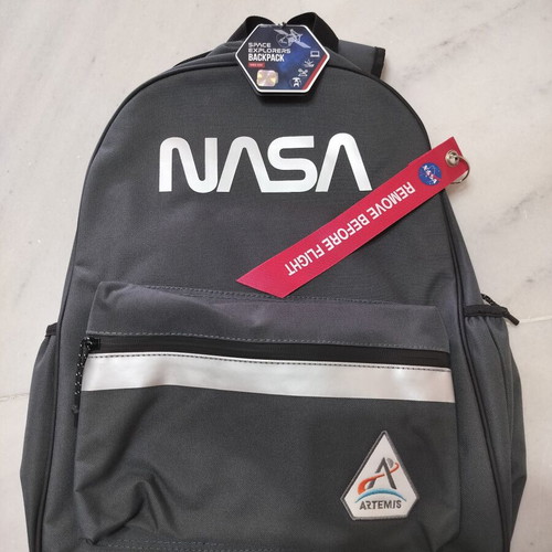 NASA Artemis limited edition backpack new, gray