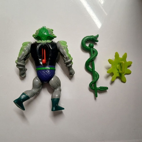 MOTU Masters of the Universe Snake Face 1987 action figure used, complete