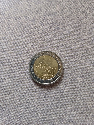 2 euro coin Slovenia 2022 France Preseren like new