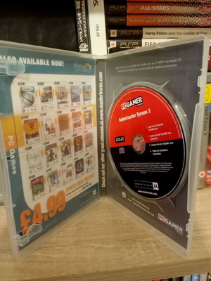 Rollercoaster Tycoon 3 PC simulation game like new by Atari