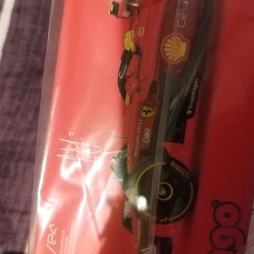 Ferrari Anniversary 1:24 Carlos Sainz καινούργιο στη συσκευασία